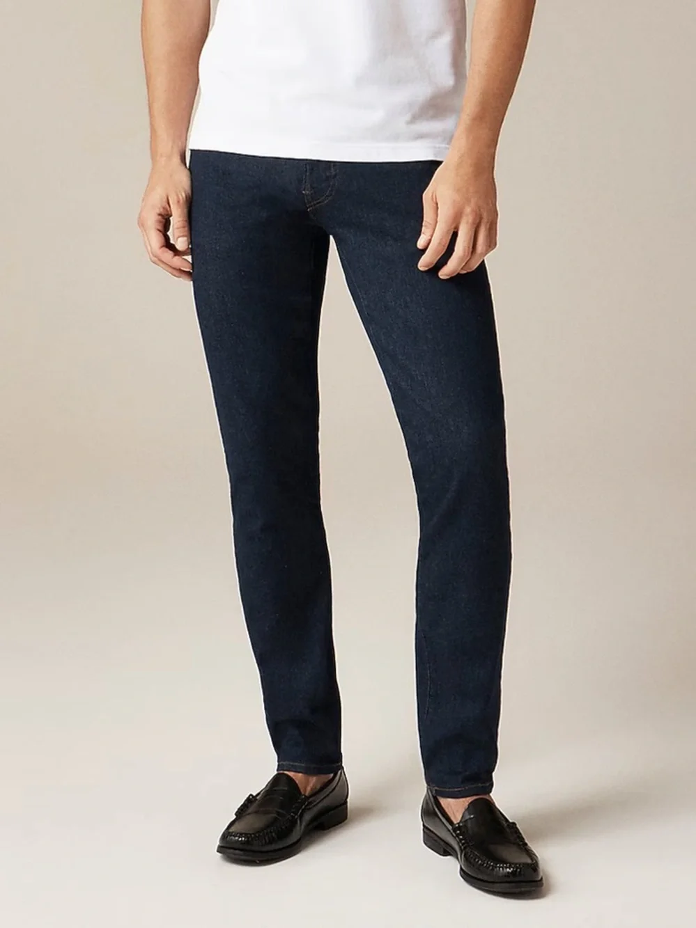 J crew 484 Slim-fit stretch jean in aged indigo wash